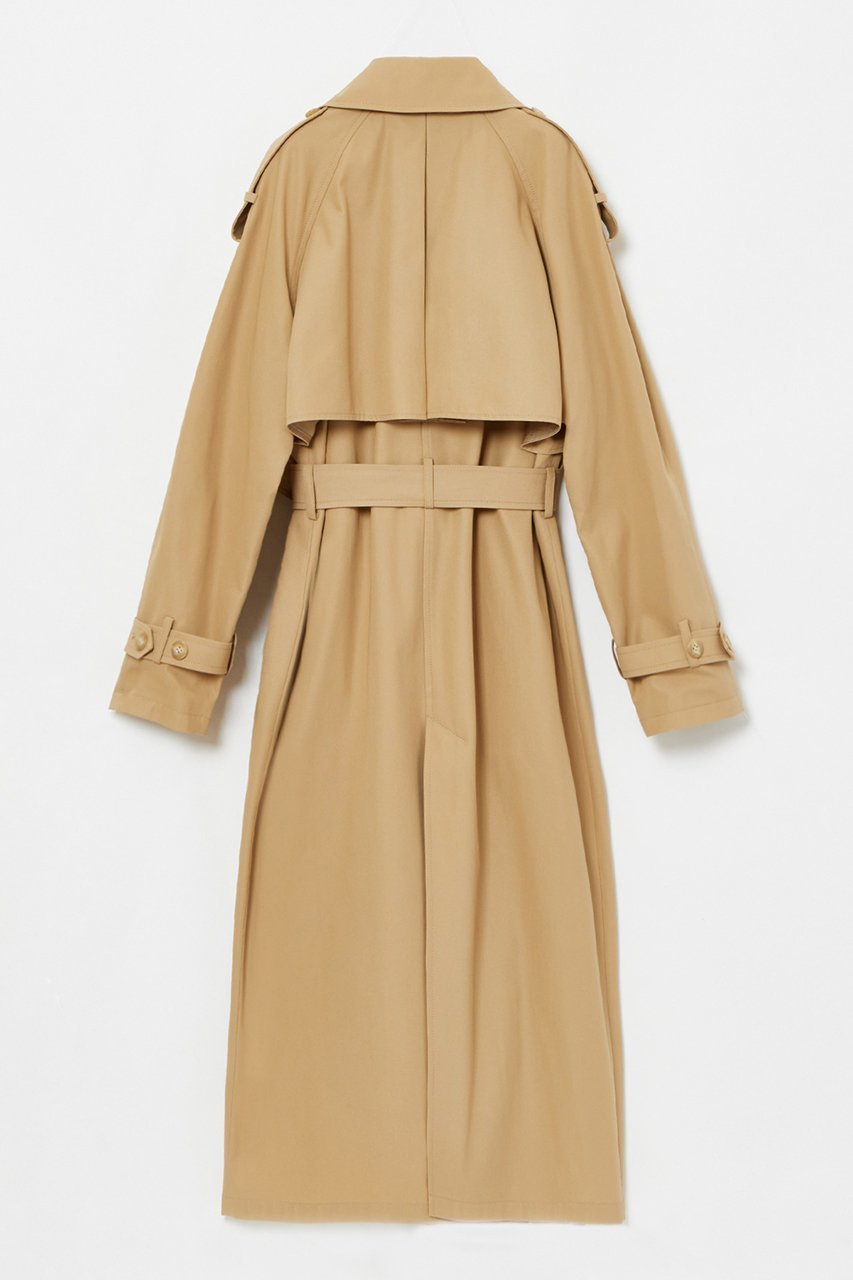 【アルアバイル/allureville】の強撚ツイルトレンチコート 人気、トレンドファッション・服の通販 founy(ファニー) 　ファッション　Fashion　レディースファッション　Fashion for Women　アウター　Coat / Outerwear Collection　コート・ロングコート・ピーコート　Long Coats, Peacoats & More　トレンチコート / 春秋の定番アウター　Trench Coats　おすすめ　Recommended / Our Picks　インナー　Innerwear　スリーブ　Sleeve, Long Sleeve / Short Sleeve　トレンド　Trend, Trending Now　ハーフ　Half, Half-Length　ロング　Long, Long-Length　再入荷　Restock / Back in Stock　other-2|ID: prp329100004308246 ipo3291000000035052018