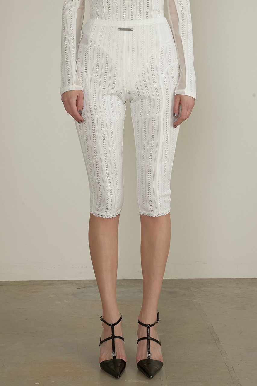 【プランク プロジェクト/PRANK PROJECT】のカプリショーツ / Capri Shorts 人気、トレンドファッション・服の通販 founy(ファニー) 　ファッション　Fashion　レディースファッション　Fashion for Women　パンツ　Pants & Trousers　ショートパンツ・ハーフパンツ　High-Waisted & Relaxed Shorts　ショート　Short, Short Length　ジャケット　Jacket, Outerwear　バランス　Balance, Style Balance　パターン　Pattern, Design Print　ベロア　Velour, Soft Velvet　メッシュ　Mesh, Net Fabric　レース　Lace, Lace Fabric　other-7|ID: prp329100004308248 ipo3291000000032936817