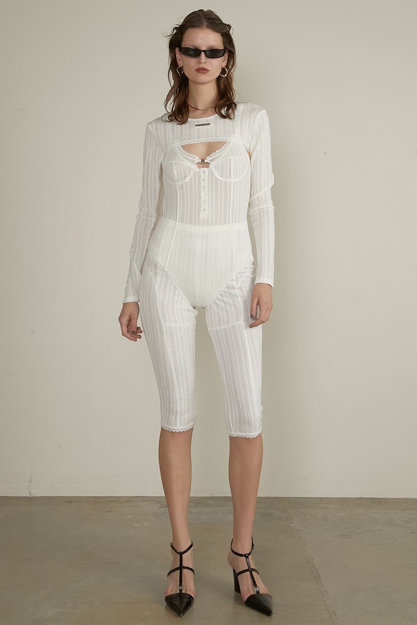 【プランク プロジェクト/PRANK PROJECT】のカプリショーツ / Capri Shorts 人気、トレンドファッション・服の通販 founy(ファニー) 　ファッション　Fashion　レディースファッション　Fashion for Women　パンツ　Pants & Trousers　ショートパンツ・ハーフパンツ　High-Waisted & Relaxed Shorts　ショート　Short, Short Length　ジャケット　Jacket, Outerwear　バランス　Balance, Style Balance　パターン　Pattern, Design Print　ベロア　Velour, Soft Velvet　メッシュ　Mesh, Net Fabric　レース　Lace, Lace Fabric　other-6|ID: prp329100004308248 ipo3291000000035055677