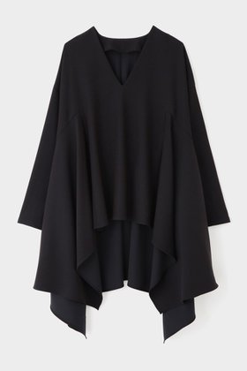 【ル フィル/LE PHIL】の2WAYツイルイレギュラーヘムブラウス 人気、トレンドファッション・服の通販 founy(ファニー) ファッション Fashion レディースファッション Fashion for Women トップス・カットソー Cut & Sew Tops シャツ・ブラウス・オフィスカジュアル Elegant Blouses & Button-Ups イレギュラーヘム Irregular Hem コンパクト Compact, Small Size ストレッチ Stretch, Stretchy Fabric スリーブ Sleeve, Long Sleeve / Short Sleeve ツイル Twist, Twisted Detail ドレープ Drape, Draping Fabric ミックス Mix, Mixed Style ロング Long, Long-Length エレガント 上品 Elegant ビジネス 仕事 通勤 Business / Work / Commuting |ID:prp329100004308252