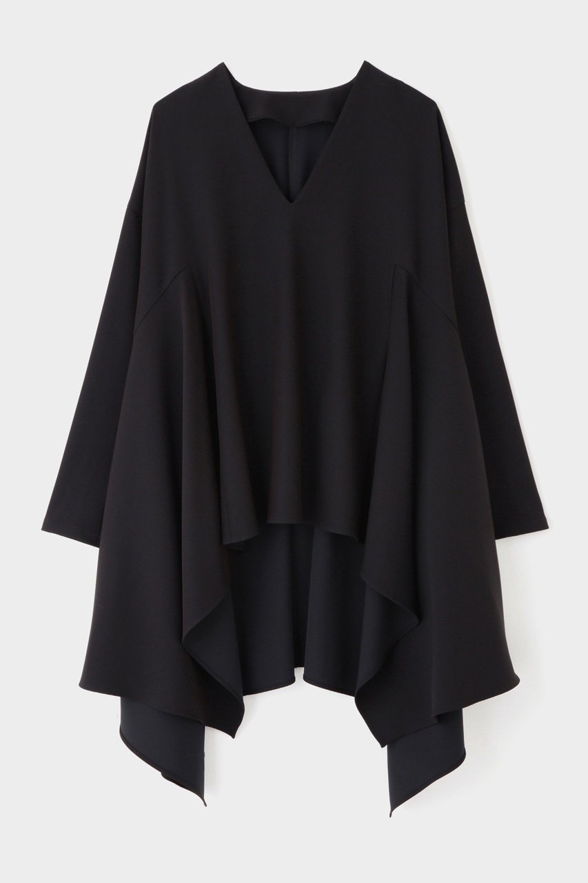 【ル フィル/LE PHIL】の2WAYツイルイレギュラーヘムブラウス 人気、トレンドファッション・服の通販 founy(ファニー) 　ファッション　Fashion　レディースファッション　Fashion for Women　トップス・カットソー　Cut & Sew Tops　シャツ・ブラウス・オフィスカジュアル　Elegant Blouses & Button-Ups　イレギュラーヘム　Irregular Hem　コンパクト　Compact, Small Size　ストレッチ　Stretch, Stretchy Fabric　スリーブ　Sleeve, Long Sleeve / Short Sleeve　ツイル　Twist, Twisted Detail　ドレープ　Drape, Draping Fabric　ミックス　Mix, Mixed Style　ロング　Long, Long-Length　エレガント 上品　Elegant　ビジネス 仕事 通勤　Business / Work / Commuting　 other-1|ID: prp329100004308252 ipo3291000000032879950