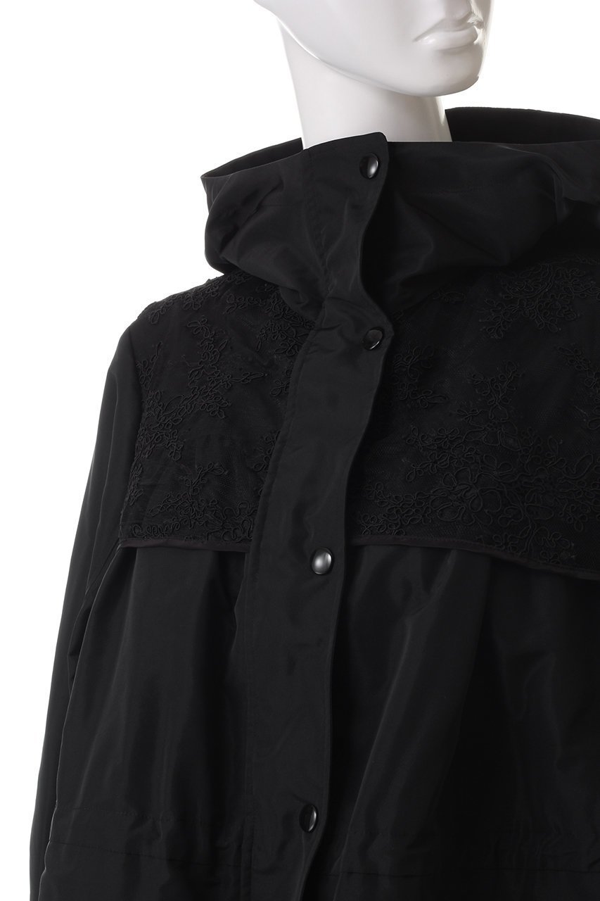 【デザイン ワークス/DESIGN WORKS】のBEAUVET ブライトタフタ×レースブルゾン 人気、トレンドファッション・服の通販 founy(ファニー) 　ファッション　Fashion　レディースファッション　Fashion for Women　アウター　Coat / Outerwear Collection　レディースジャケット・軽アウター　Jackets　ブルゾンジャケット・スポーティアウター　Blouson Jackets　オーガンジー　Organza Fabric　コンビ　Combo, Combination Style　ジャケット　Jacket, Outerwear　タフタ　Taffeta, Structured Fabric　ブルゾン　Blouson, Bomber Jacket　レース　Lace, Lace Fabric　エレガント 上品　Elegant　定番　Standard, Basic Item　無地　Plain, Solid Color　other-5|ID: prp329100004309695 ipo3291000000035690589