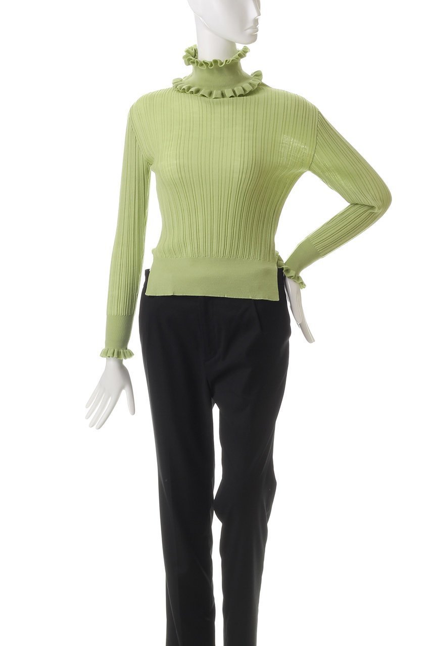 【ニアー ニッポン/near.nippon】のウールリブ フリルスヌード付き プルオーバー 人気、トレンドファッション・服の通販 founy(ファニー) 　ファッション　Fashion　レディースファッション　Fashion for Women　トップス・カットソー　Cut & Sew Tops　ニット　Knit Tops & Sweaters　カジュアルプルオーバー・ニットトップス　Pullovers & Knit Tops / Casual Pullovers　ジャケット　Jacket, Outerwear　スヌード　Snood, Infinity Scarf　フィット　Fit, Slim Fit　other-2|ID: prp329100004309696 ipo3291000000034957216