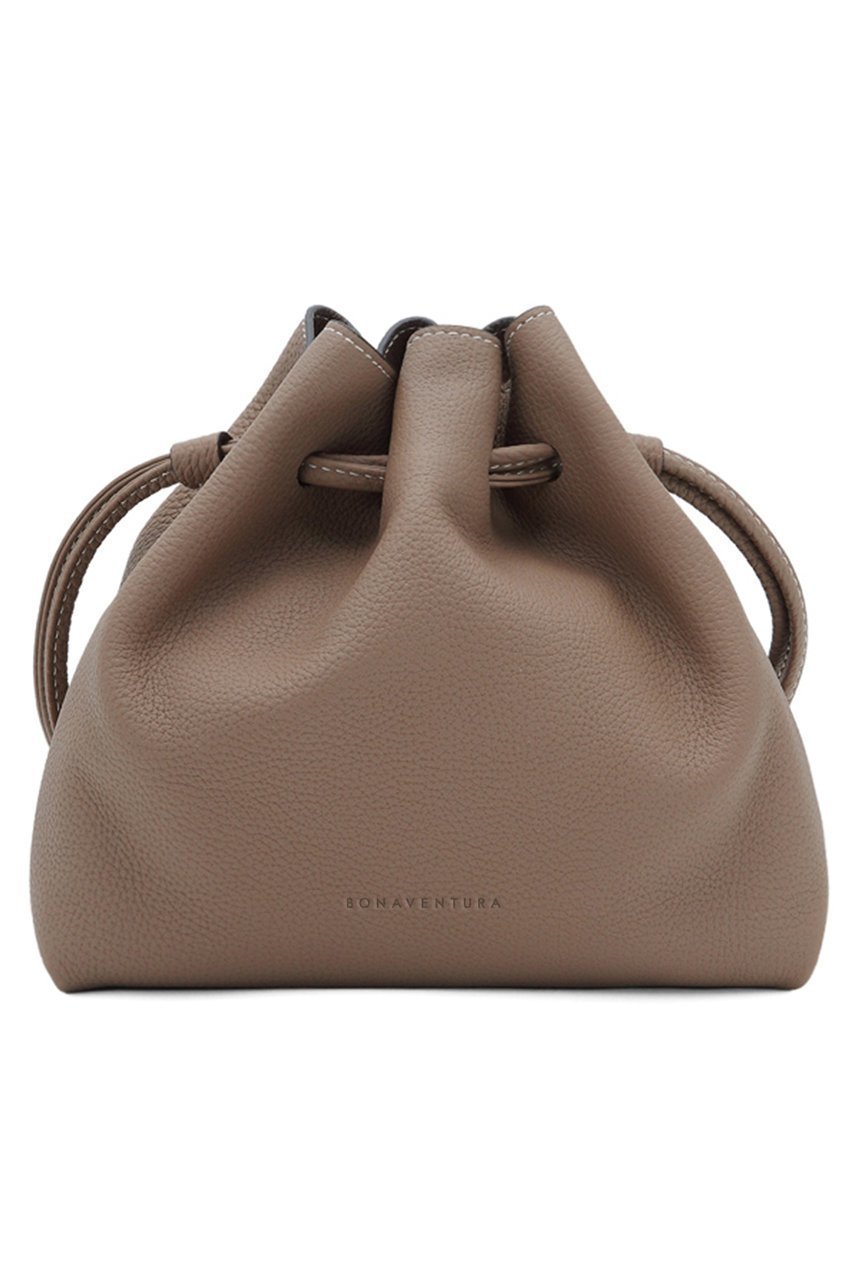 【ボナベンチュラ/BONAVENTURA】のノア バッグ シュリンクレザー インテリア・キッズ・メンズ・レディースファッション・服の通販 founy(ファニー) ファッション Fashion レディースファッション Fashion for Women ポーチ&ミニバッグ Pouches & Mini Bags コンパクト Compact, Small Size コーティング Coating, Coated Finish 巾着 Drawstring Bag, Kinchaku ドローストリング Drawstring, Pull Cord ユニセックス Unisex, Genderless エレガント 上品 Elegant エトープ|ID: prp329100004309714 ipo3291000000032798504