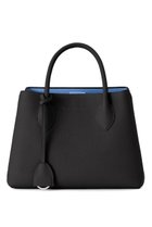 【ボナベンチュラ/BONAVENTURA】のミア トートバッグ (27 スモール シュリンク) 人気、トレンドファッション・服の通販 founy(ファニー) ファッション Fashion レディースファッション Fashion for Women バッグ Bags イタリア Italy コーティング Coating, Coated Finish シルバー Silver, Metallic Silver ポケット Pocket, Pocket Detail マグネット Magnet, Magnetic Closure thumbnail ブラック×サヴォイアブルー|ID: prp329100004309715 ipo3291000000032787821