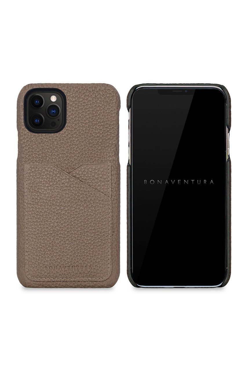 【ボナベンチュラ/BONAVENTURA】のiPhone12/12Pro バックカバーケース シュリンクレザー インテリア・キッズ・メンズ・レディースファッション・服の通販 founy(ファニー) 　ファッション　Fashion　レディースファッション　Fashion for Women　バッグ　Bags　iPhone アイフォーン　iPhone　ユニセックス　Unisex, Genderless　コーティング　Coating, Coated Finish　スタイリッシュ　Stylish, Fashionable　スマホケース　Smartphone Case　スリム　Slim, Slim Fit　ポケット　Pocket, Pocket Detail　エレガント 上品　Elegant　エトープ|ID: prp329100004309718 ipo3291000000032816601