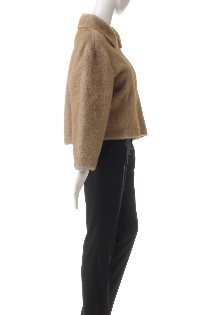 【アルアバイル/allureville】のフェイクミンクファーブルゾン 人気、トレンドファッション・服の通販 founy(ファニー) 　ファッション　Fashion　レディースファッション　Fashion for Women　アウター　Coat / Outerwear Collection　レディースジャケット・軽アウター　Jackets　ブルゾンジャケット・スポーティアウター　Blouson Jackets　なめらか　Smooth, Silky Texture　ジップ　Zip, Zipper　ジャケット　Jacket, Outerwear　スマート　Smart, Elegant　フェイクファー　Faux Fur, Imitation Fur　ブルゾン　Blouson, Bomber Jacket　エレガント 上品　Elegant　other-3|ID: prp329100004309723 ipo3291000000032932481
