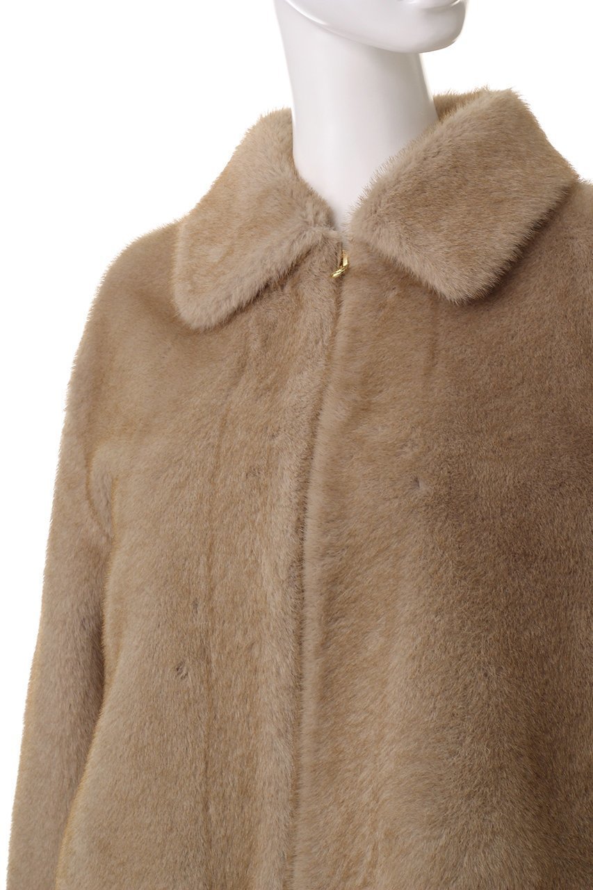 【アルアバイル/allureville】のフェイクミンクファーブルゾン 人気、トレンドファッション・服の通販 founy(ファニー) 　ファッション　Fashion　レディースファッション　Fashion for Women　アウター　Coat / Outerwear Collection　レディースジャケット・軽アウター　Jackets　ブルゾンジャケット・スポーティアウター　Blouson Jackets　なめらか　Smooth, Silky Texture　ジップ　Zip, Zipper　ジャケット　Jacket, Outerwear　スマート　Smart, Elegant　フェイクファー　Faux Fur, Imitation Fur　ブルゾン　Blouson, Bomber Jacket　エレガント 上品　Elegant　other-5|ID: prp329100004309723 ipo3291000000032932493