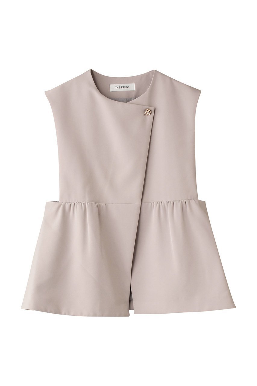 【ウィムガゼット/Whim Gazette】の【THE PAUSE】ペプラムジレ 人気、トレンドファッション・服の通販 founy(ファニー) ファッション Fashion レディースファッション Fashion for Women アウター Coat / Outerwear Collection レディースジャケット・軽アウター Jackets おすすめ Recommended / Our Picks アシンメトリー Asymmetrical Style ジャケット Jacket, Outerwear セットアップ Set-Up, Coordinated Outfit パーティ Party, Party Style ベスト Vest, Waistcoat other-1|ID: prp329100004309724 ipo3291000000035720655