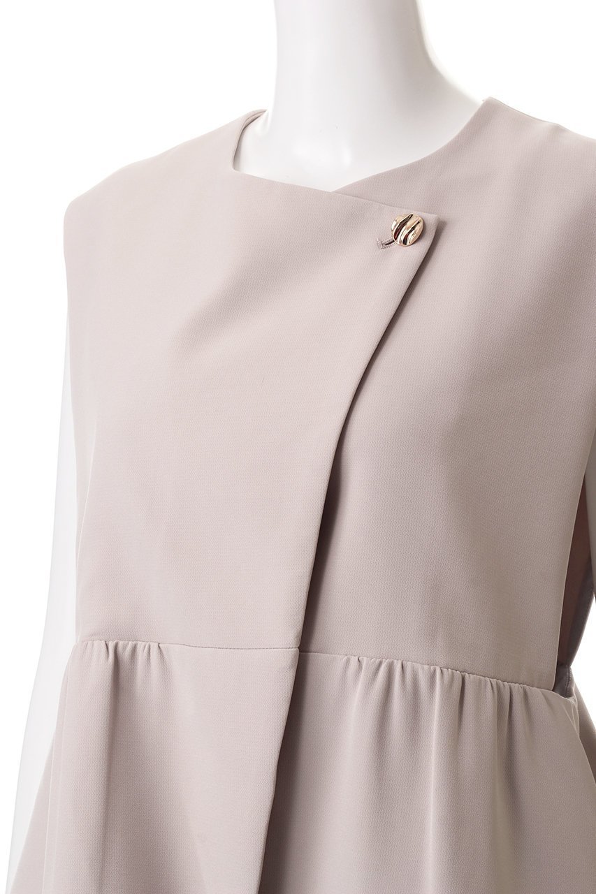 【ウィムガゼット/Whim Gazette】の【THE PAUSE】ペプラムジレ 人気、トレンドファッション・服の通販 founy(ファニー) ファッション Fashion レディースファッション Fashion for Women アウター Coat / Outerwear Collection レディースジャケット・軽アウター Jackets おすすめ Recommended / Our Picks アシンメトリー Asymmetrical Style ジャケット Jacket, Outerwear セットアップ Set-Up, Coordinated Outfit パーティ Party, Party Style ベスト Vest, Waistcoat other-5|ID: prp329100004309724 ipo3291000000035720661