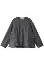 【デザイン ワークス/DESIGN WORKS】のバックフリルジャケット グレー|ID: prp329100004309731 ipo3291000000032932600