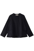 【デザイン ワークス/DESIGN WORKS】のバックフリルジャケット ネイビー|ID: prp329100004309731 ipo3291000000032932607