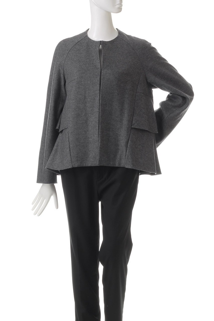 【デザイン ワークス/DESIGN WORKS】のバックフリルジャケット 人気、トレンドファッション・服の通販 founy(ファニー) 　ファッション　Fashion　レディースファッション　Fashion for Women　アウター　Coat / Outerwear Collection　レディースジャケット・軽アウター　Jackets　シンプル　Simple, Minimal　ジャケット　Jacket, Outerwear　フリル　Frill, Ruffle　フロント　Front, Front Design　マニッシュ　Mannish, Boyish　other-2|ID: prp329100004309731 ipo3291000000035370531