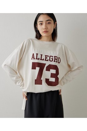【ウィムガゼット/Whim Gazette】のフットボールロングTシャツ 人気、トレンドファッション・服の通販 founy(ファニー) ファッション Fashion レディースファッション Fashion for Women トップス・カットソー Cut & Sew Tops シャツ・ブラウス・オフィスカジュアル Elegant Blouses & Button-Ups ロングTシャツ・Tシャツ Longline T-Shirts & Tees カットソー・ベーシックTシャツ Cut-and-Sewn Tops / Stretch Tees & Basics スリーブ Sleeve, Long Sleeve / Short Sleeve プリント Print, Printed Pattern ロング Long, Long-Length ヴィンテージ Vintage Style 長袖 Long Sleeve, Full Sleeve |ID:prp329100004309733