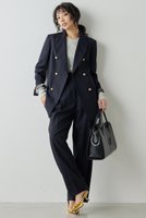 【ウィムガゼット/Whim Gazette】のセンタープレスタックパンツ 人気、トレンドファッション・服の通販 founy(ファニー) ファッション Fashion レディースファッション Fashion for Women パンツ Pants & Trousers おすすめ Recommended / Our Picks クラシカル Classical, Vintage-Inspired ジャケット Jacket, Outerwear セットアップ Set-Up, Coordinated Outfit センター Center, Center Line ダブル Double, Double-Breasted チェック Check, Plaid, Tartan ワイド Wide, Wide Fit |ID:prp329100004309736