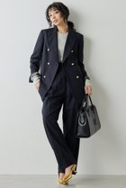 【ウィムガゼット/Whim Gazette】のセンタープレスタックパンツ 人気、トレンドファッション・服の通販 founy(ファニー) ファッション Fashion レディースファッション Fashion for Women パンツ Pants & Trousers おすすめ Recommended / Our Picks クラシカル Classical, Vintage-Inspired ジャケット Jacket, Outerwear セットアップ Set-Up, Coordinated Outfit センター Center, Center Line ダブル Double, Double-Breasted チェック Check, Plaid, Tartan ワイド Wide, Wide Fit thumbnail ネイビー|ID: prp329100004309736 ipo3291000000032938791