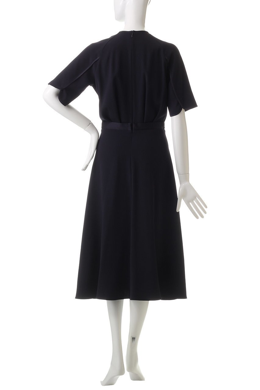 【デザイン ワークス/DESIGN WORKS】のトリアセジョーゼットワンピース 人気、トレンドファッション・服の通販 founy(ファニー) 　ファッション　Fashion　レディースファッション　Fashion for Women　ワンピース　Dresses　チュニック　Tunic Tops & Dresses　オケージョン　Occasion Wear　シンプル　Simple, Minimal　ジャケット　Jacket, Outerwear　チュニック　Tunic, Long Top　パーティ　Party, Party Style　ロング　Long, Long-Length　other-4|ID: prp329100004309737 ipo3291000000035752683