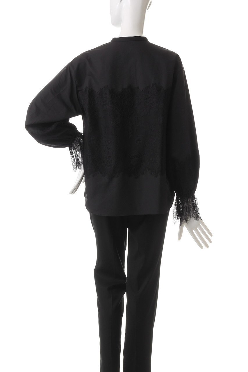 【アルアバイル/allureville】のレーシードッキングシャツ 人気、トレンドファッション・服の通販 founy(ファニー) 　ファッション　Fashion　レディースファッション　Fashion for Women　トップス・カットソー　Cut & Sew Tops　シャツ・ブラウス・オフィスカジュアル　Elegant Blouses & Button-Ups　スリーブ　Sleeve, Long Sleeve / Short Sleeve　ドッキング　Docking, Mixed Material　バランス　Balance, Style Balance　レース　Lace, Lace Fabric　ロング　Long, Long-Length　エレガント 上品　Elegant　other-4|ID: prp329100004309748 ipo3291000000032841429