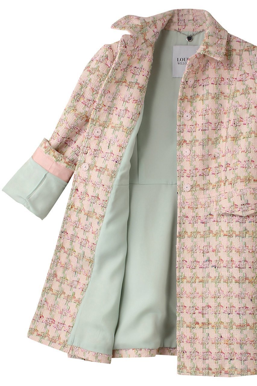 【アルアバイル/allureville】の【Loulou Willoughby】LINTONツイードロングジャケット 人気、トレンドファッション・服の通販 founy(ファニー) 　ファッション　Fashion　レディースファッション　Ladies' Fashion Online　アウター　Coat Outerwear　ジャケット　Jackets　オケージョン　Occasion　シェイプ　Shape　ジャケット　Jacket　ツイード　Tweed　パーティ　Party　パール　Pearl　ロング　Long　再入荷　Restock/Back In Stock/Re Arrival　春　Spring　other-6|ID: prp329100004309754 ipo3291000000031367091