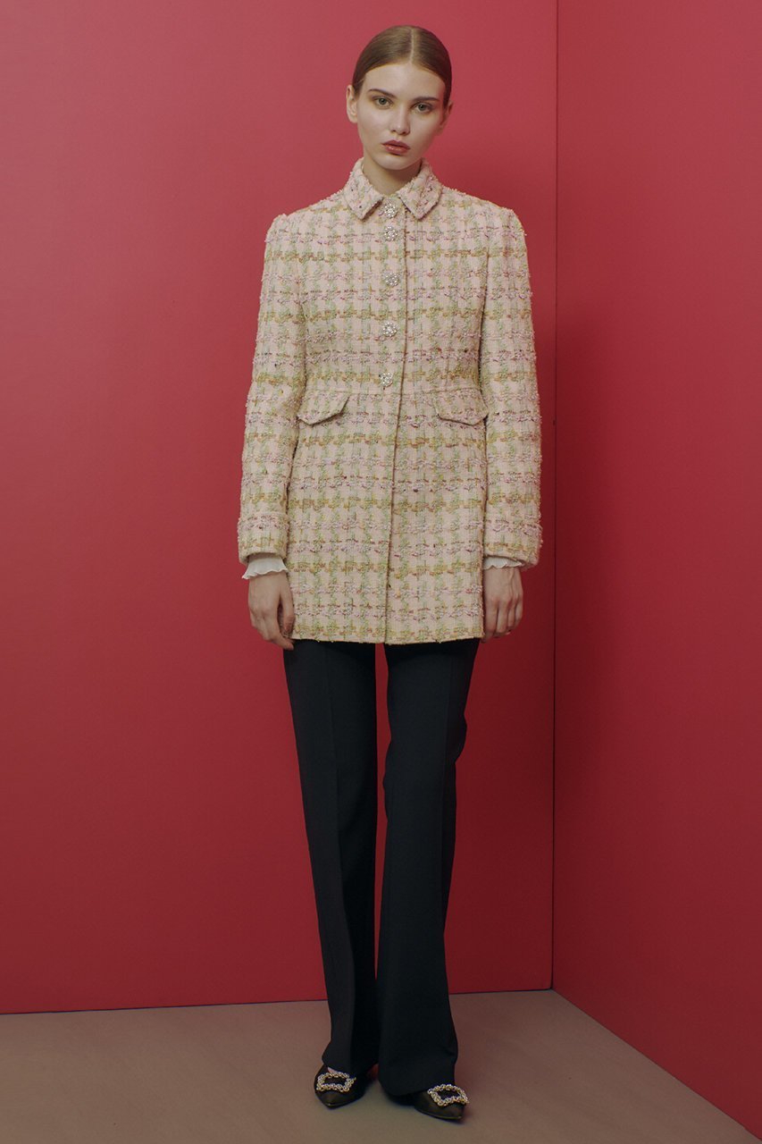 【アルアバイル/allureville】の【Loulou Willoughby】LINTONツイードロングジャケット 人気、トレンドファッション・服の通販 founy(ファニー) 　ファッション　Fashion　レディースファッション　Ladies' Fashion Online　アウター　Coat Outerwear　ジャケット　Jackets　オケージョン　Occasion　シェイプ　Shape　ジャケット　Jacket　ツイード　Tweed　パーティ　Party　パール　Pearl　ロング　Long　再入荷　Restock/Back In Stock/Re Arrival　春　Spring　other-8|ID: prp329100004309754 ipo3291000000031367093