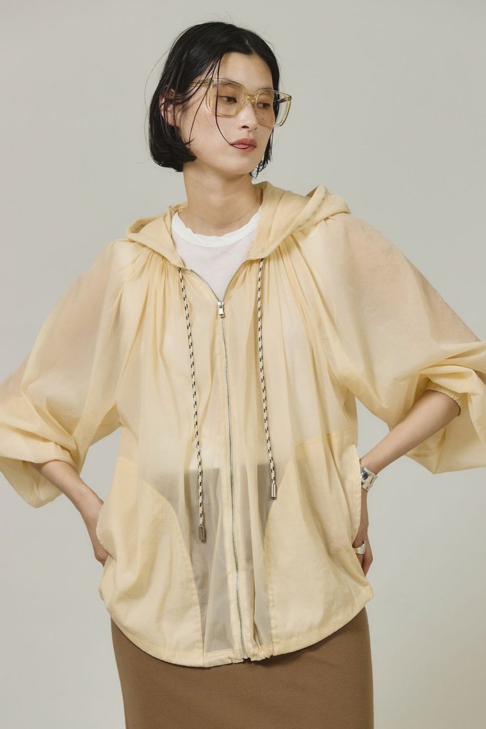 【カレンソロジー/Curensology】の〈5AWARENESS〉ナイロンシアーブルゾン インテリア・キッズ・メンズ・レディースファッション・服の通販 founy(ファニー) https://founy.com/ ファッション Fashion レディースファッション Ladies' Fashion Online アウター Coat Outerwear ジャケット Jackets ブルゾン Blouson/Jackets なめらか Smooth カラフル Colorful ギャザー Gather シアー Sheer ジャケット Jacket ストレッチ Stretch バランス Balance フィット Fit フロント Front ブルゾン Blouson 再入荷 Restock/Back In Stock/Re Arrival 巾着 Purse 旅行 Travel 軽量 Lightweight |ID: prp329100004309757 ipo3291000000032613168