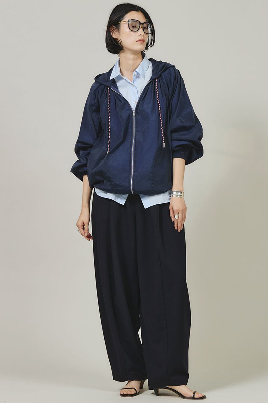 【カレンソロジー/Curensology】の〈5AWARENESS〉ナイロンシアーブルゾン 人気、トレンドファッション・服の通販 founy(ファニー) 　ファッション　Fashion　レディースファッション　Fashion for Women　アウター　Coat / Outerwear Collection　レディースジャケット・軽アウター　Jackets　ブルゾンジャケット・スポーティアウター　Blouson Jackets　なめらか　Smooth, Silky Texture　カラフル　Colorful Design　ギャザー　Gathered, Ruffled　シアー　Sheer, See-Through　ジャケット　Jacket, Outerwear　ストレッチ　Stretch, Stretchy Fabric　バランス　Balance, Style Balance　フィット　Fit, Slim Fit　フロント　Front, Front Design　ブルゾン　Blouson, Bomber Jacket　再入荷　Restock / Back in Stock　巾着　Drawstring Bag, Kinchaku　旅行　Travel　軽量　Lightweight, Ultra Light　other-5|ID: prp329100004309757 ipo3291000000032613174