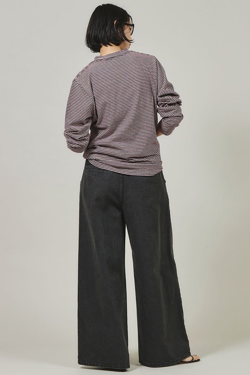 【カレンソロジー/Curensology】の〈&RC〉ボーダーロングスリーブプルオーバー 人気、トレンドファッション・服の通販 founy(ファニー) 　ファッション　Fashion　レディースファッション　WOMEN　トップス・カットソー　Tops/Tshirt　シャツ/ブラウス　Shirts/Blouses　ロング / Tシャツ　T-Shirts　プルオーバー　Pullover　カットソー　Cut and Sewn　ストライプ　Stripe　スリーブ　Sleeve　ロング　Long　ヴィンテージ　Vintage　other-7|ID: prp329100004309761 ipo3291000000031367140