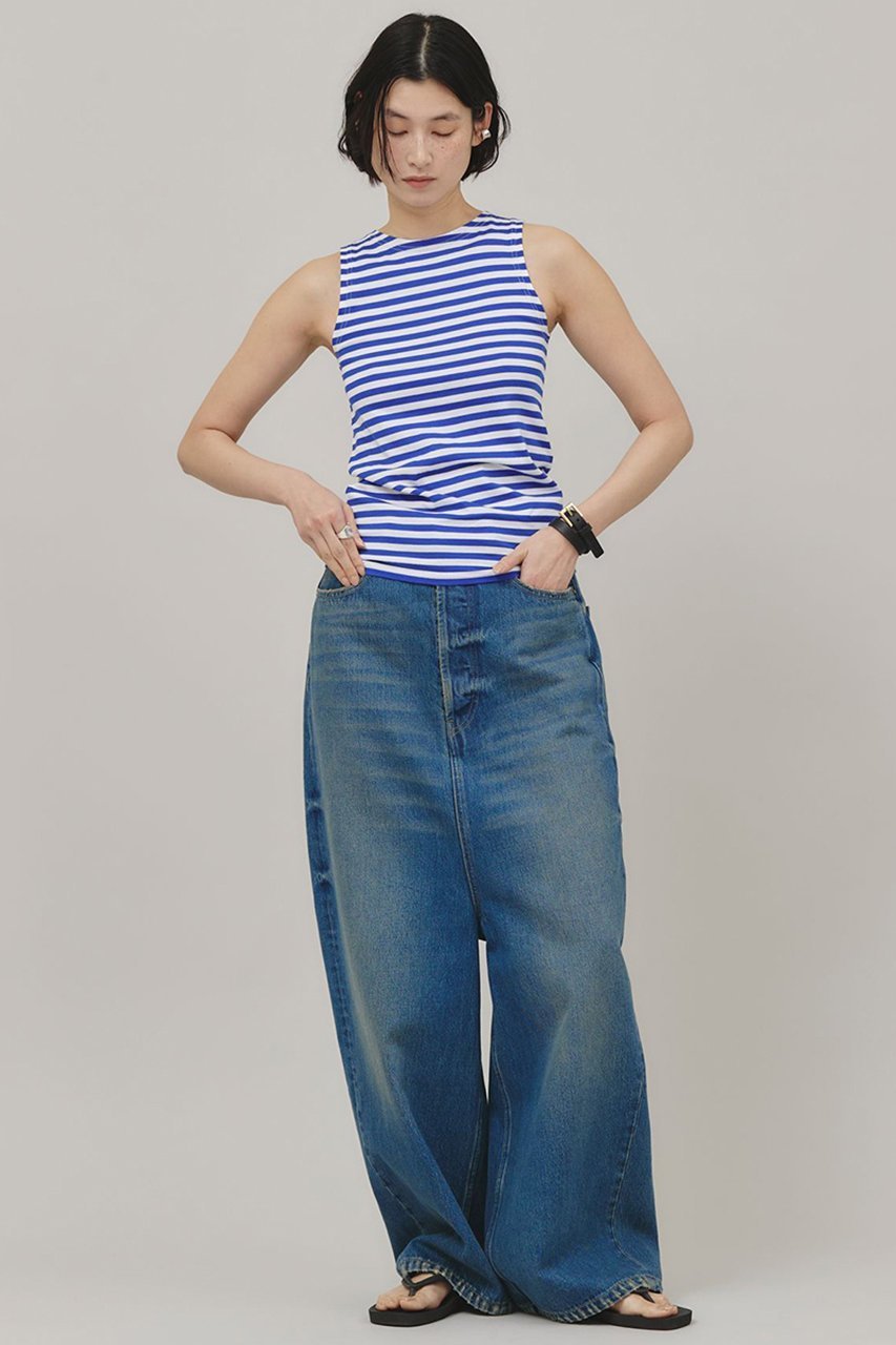 【カレンソロジー/Curensology】の〈&RC〉ボーダータンクトップ 人気、トレンドファッション・服の通販 founy(ファニー) 　ファッション　Fashion　レディースファッション　WOMEN　トップス・カットソー　Tops/Tshirt　キャミソール / ノースリーブ　No Sleeves　シャツ/ブラウス　Shirts/Blouses　ロング / Tシャツ　T-Shirts　カットソー　Cut and Sewn　キャミソール　Camisole　ストライプ　Stripe　タンク　Tank　ボーダー　Border　ヴィンテージ　Vintage　今季　This Season　other-7|ID: prp329100004309762 ipo3291000000031941217
