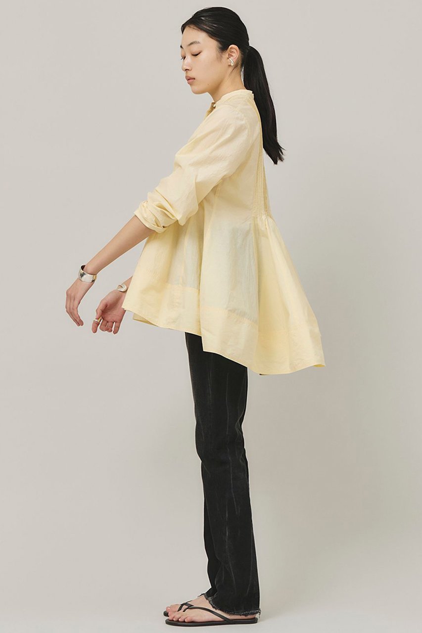 【カレンソロジー/Curensology】のエアリーフレアブラウス 人気、トレンドファッション・服の通販 founy(ファニー) 　ファッション　Fashion　レディースファッション　WOMEN　トップス・カットソー　Tops/Tshirt　シャツ/ブラウス　Shirts/Blouses　エアリー　Airy　スリーブ　Sleeve　フレア　Flare　ランダム　Random　ロング　Long　other-6|ID: prp329100004309764 ipo3291000000031367158
