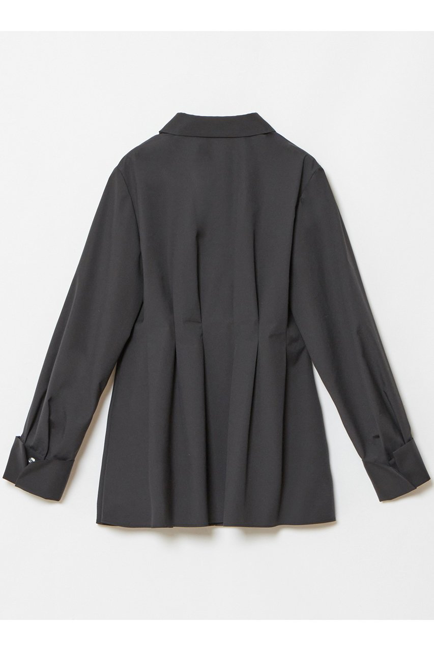 【アルアバイル/allureville】の【LOULOU WILLOUGHBY】タックシェイプシャツ 人気、トレンドファッション・服の通販 founy(ファニー) 　ファッション　Fashion　レディースファッション　WOMEN　トップス・カットソー　Tops/Tshirt　シャツ/ブラウス　Shirts/Blouses　カフス　Cuffs　シェイプ　Shape　シンプル　Simple　ジャケット　Jacket　スリーブ　Sleeve　チュニック　Tunic　フィット　Fit　フレア　Flare　ロング　Long　other-2|ID: prp329100004309770 ipo3291000000031367194