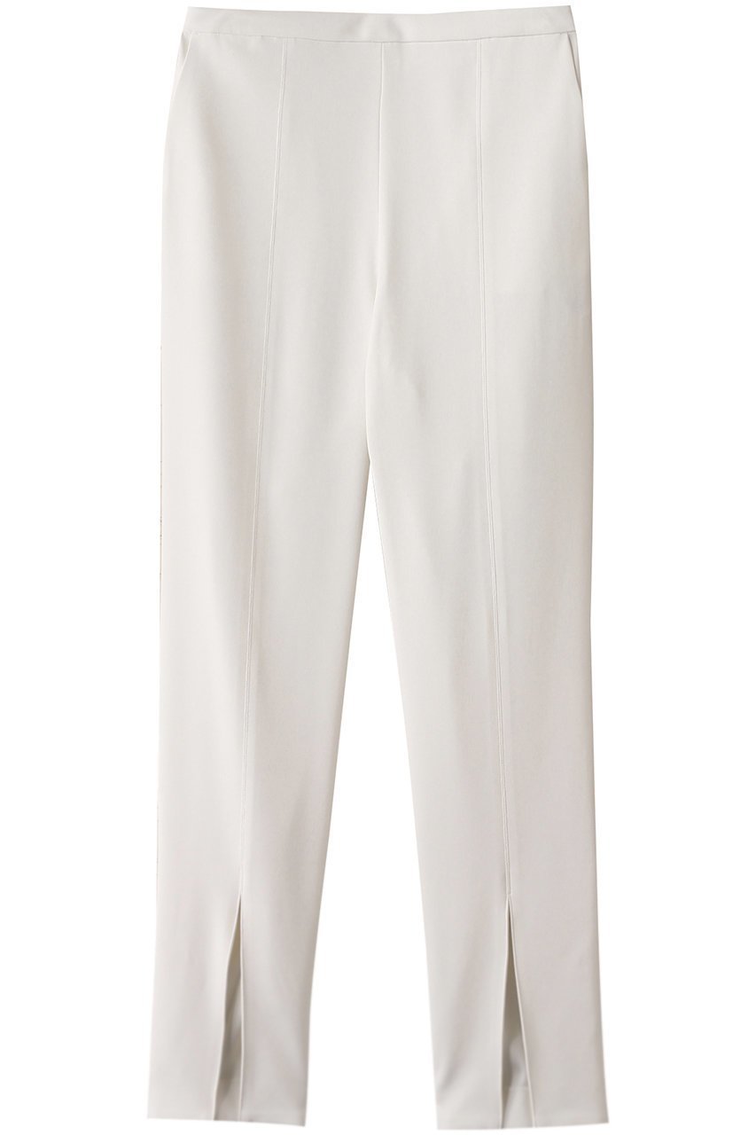 【ル フィル/LE PHIL】の2WAYツイルフロントスリットパンツ インテリア・キッズ・メンズ・レディースファッション・服の通販 founy(ファニー) 　ファッション　Fashion　レディースファッション　Fashion for Women　パンツ　Pants & Trousers　おすすめ　Recommended / Our Picks　ストレッチ　Stretch, Stretchy Fabric　スリット　Slit, Slit Detail　セットアップ　Set-Up, Coordinated Outfit　ドレープ　Drape, Draping Fabric　ボトム　Bottoms, Lower Wear　ホワイト|ID: prp329100004309776 ipo3291000000032914806