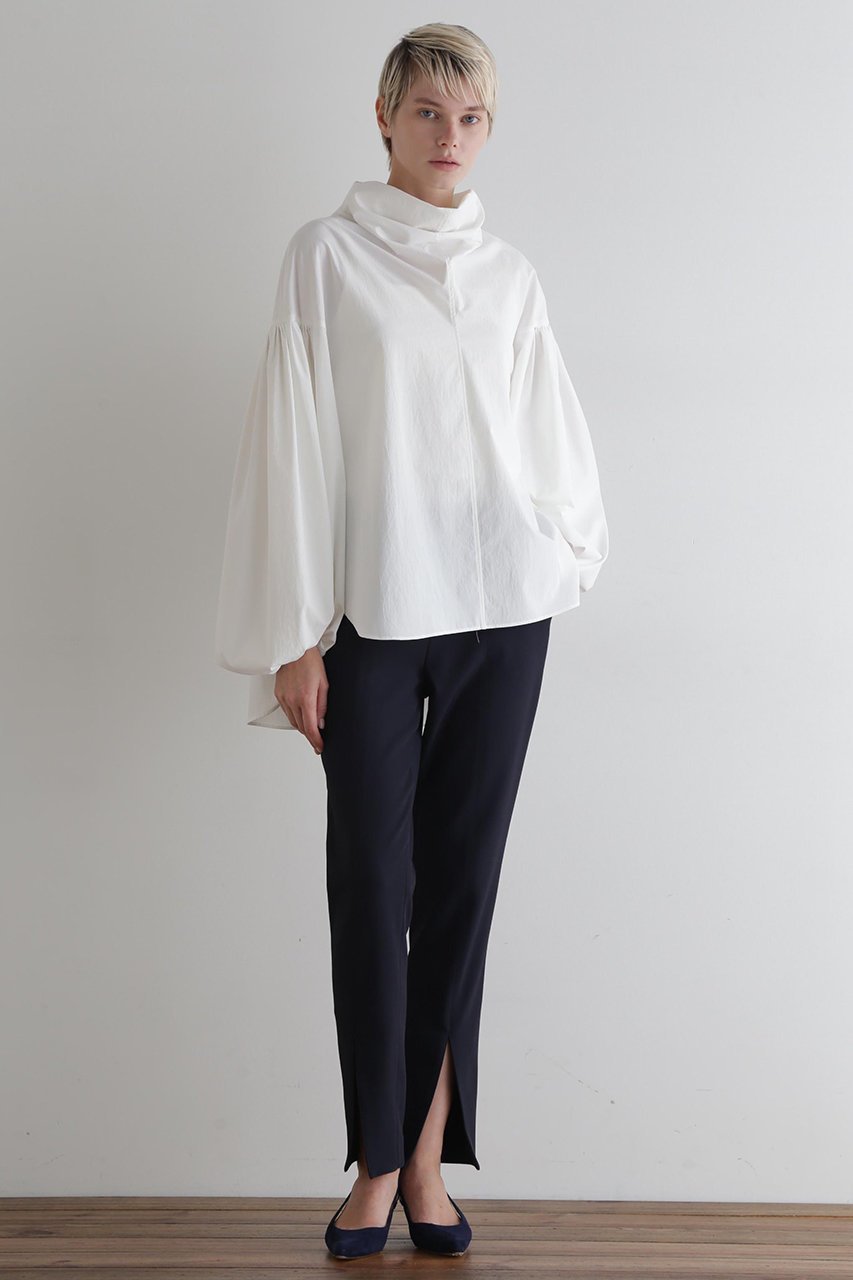 【ル フィル/LE PHIL】の2WAYツイルフロントスリットパンツ 人気、トレンドファッション・服の通販 founy(ファニー) 　ファッション　Fashion　レディースファッション　Fashion for Women　パンツ　Pants & Trousers　おすすめ　Recommended / Our Picks　ストレッチ　Stretch, Stretchy Fabric　スリット　Slit, Slit Detail　セットアップ　Set-Up, Coordinated Outfit　ドレープ　Drape, Draping Fabric　ボトム　Bottoms, Lower Wear　other-7|ID: prp329100004309776 ipo3291000000035688899