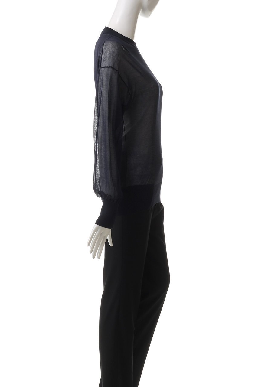 【ル フィル/LE PHIL】のロングスリーブシアーニット 人気、トレンドファッション・服の通販 founy(ファニー) 　ファッション　Fashion　レディースファッション　Fashion for Women　トップス・カットソー　Cut & Sew Tops　ニット　Knit Tops & Sweaters　カジュアルプルオーバー・ニットトップス　Pullovers & Knit Tops / Casual Pullovers　インナー　Innerwear　シアー　Sheer, See-Through　シンプル　Simple, Minimal　ベーシック　Basic, Essential　other-3|ID: prp329100004309778 ipo3291000000032944981