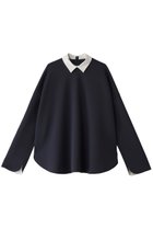 【ル フィル/LE PHIL】のスキューバダンボールブラウス 人気、トレンドファッション・服の通販 founy(ファニー) ファッション Fashion レディースファッション Fashion for Women トップス・カットソー Cut & Sew Tops シャツ・ブラウス・オフィスカジュアル Elegant Blouses & Button-Ups カフス Cuff Design サークル Circle, Round Design スリーブ Sleeve, Long Sleeve / Short Sleeve ドレープ Drape, Draping Fabric パターン Pattern, Design Print ミックス Mix, Mixed Style ロング Long, Long-Length エレガント 上品 Elegant 定番 Standard, Basic Item thumbnail ネイビー|ID: prp329100004309779 ipo3291000000035739841