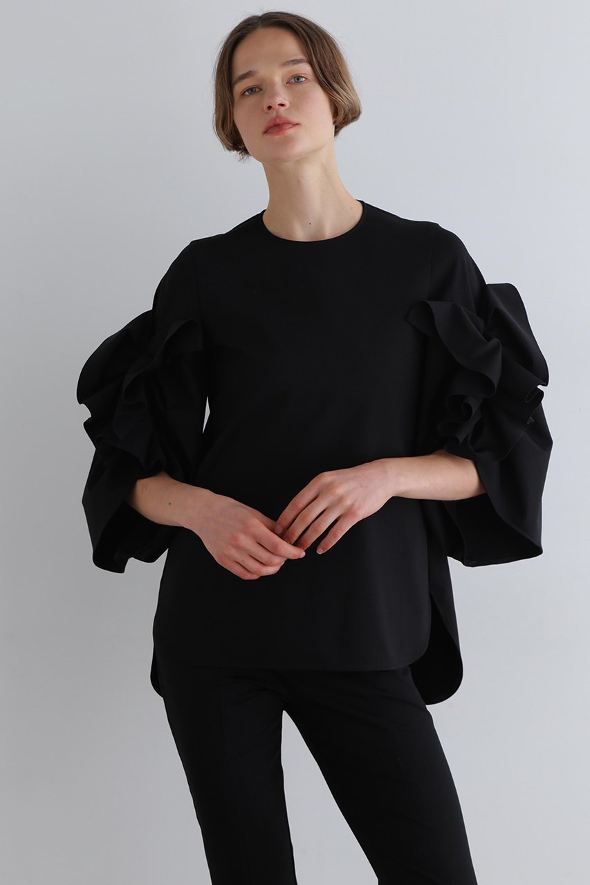 【ル フィル/LE PHIL】のハイストレッチポンチカットソー 人気、トレンドファッション・服の通販 founy(ファニー) 　ファッション　Fashion　レディースファッション　Fashion for Women　トップス・カットソー　Cut & Sew Tops　シャツ・ブラウス・オフィスカジュアル　Elegant Blouses & Button-Ups　ロングTシャツ・Tシャツ　Longline T-Shirts & Tees　カットソー・ベーシックTシャツ　Cut-and-Sewn Tops / Stretch Tees & Basics　おすすめ　Recommended / Our Picks　ショート　Short, Short Length　スリーブ　Sleeve, Long Sleeve / Short Sleeve　セットアップ　Set-Up, Coordinated Outfit　バランス　Balance, Style Balance　マニッシュ　Mannish, Boyish　モチーフ　Motif, Design Theme　再入荷　Restock / Back in Stock　定番　Standard, Basic Item　other-2|ID: prp329100004309780 ipo3291000000032695015