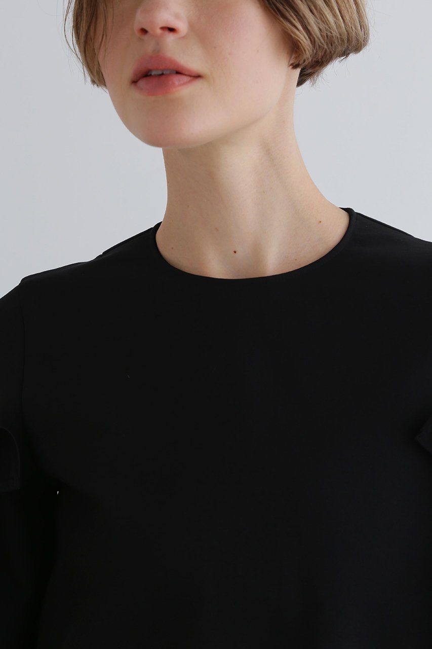 【ル フィル/LE PHIL】のハイストレッチポンチカットソー 人気、トレンドファッション・服の通販 founy(ファニー) 　ファッション　Fashion　レディースファッション　Fashion for Women　トップス・カットソー　Cut & Sew Tops　シャツ・ブラウス・オフィスカジュアル　Elegant Blouses & Button-Ups　ロングTシャツ・Tシャツ　Longline T-Shirts & Tees　カットソー・ベーシックTシャツ　Cut-and-Sewn Tops / Stretch Tees & Basics　おすすめ　Recommended / Our Picks　ショート　Short, Short Length　スリーブ　Sleeve, Long Sleeve / Short Sleeve　セットアップ　Set-Up, Coordinated Outfit　バランス　Balance, Style Balance　マニッシュ　Mannish, Boyish　モチーフ　Motif, Design Theme　再入荷　Restock / Back in Stock　定番　Standard, Basic Item　other-6|ID: prp329100004309780 ipo3291000000032695019