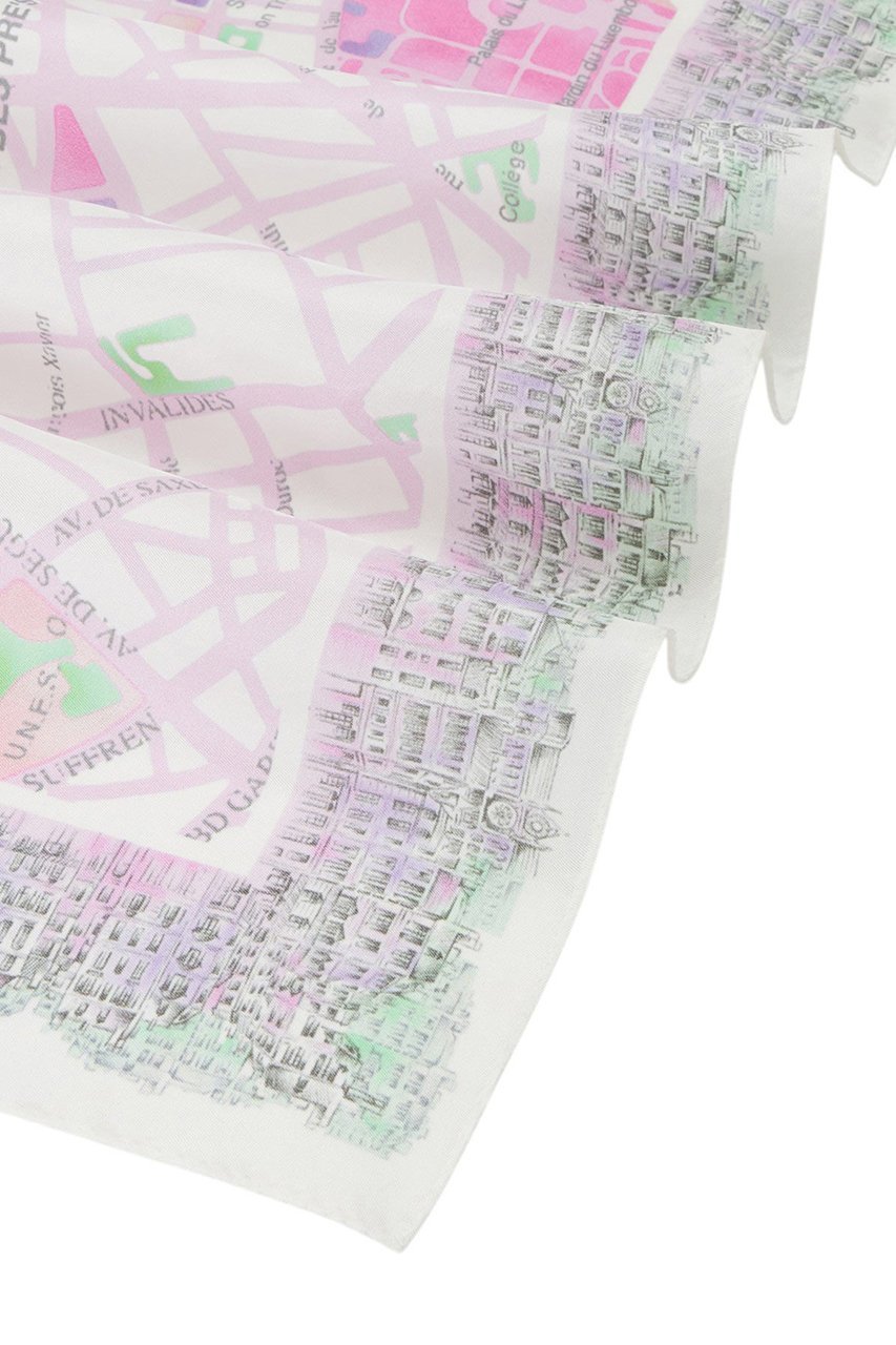 【アナイ/ANAYI】のPARIS MAP プリントスカーフ 人気、トレンドファッション・服の通販 founy(ファニー) 　ファッション　Fashion　レディースファッション　WOMEN　ストール　Scarves　マフラー　Mufflers　シルク　Silk　スカーフ　Scarf　スクエア　Square　ストール　Stall　ドレープ　Drape　バランス　Balance　プリント　Print　マフラー　Scarf　リュクス　Luxe　other-3|ID: prp329100004309782 ipo3291000000031242141