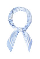 【アナイ/ANAYI】のストライプフラワースカーフ ライトブルー|ID: prp329100004309783 ipo3291000000036107109