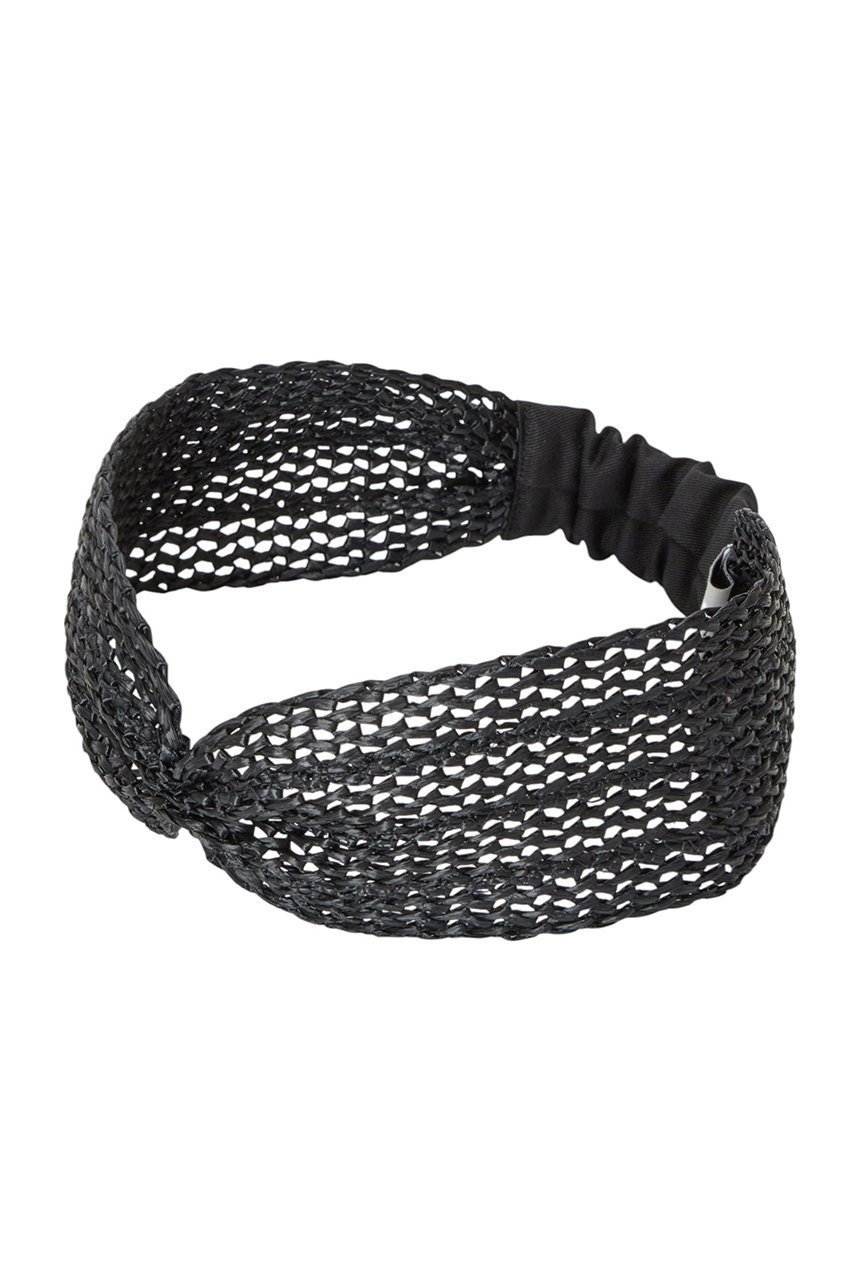 【アナイ/ANAYI】のラフィア調ヘッドバンド インテリア・キッズ・メンズ・レディースファッション・服の通販 founy(ファニー) 　ファッション　Fashion　レディースファッション　Fashion for Women　シュシュ&ヘアアクセ/ヘアアレンジ　Scrunchies & Hair Accessories　おすすめ　Recommended / Our Picks　アクセサリー　Fashion Accessories　メッシュ　Mesh, Net Fabric　ラフィア　Raffia, Natural Straw　再入荷　Restock / Back in Stock　夏　Summer　春　Spring　S/S・春夏　SS, Spring/Summer, Warm Season　ブラック|ID: prp329100004309788 ipo3291000000035051943