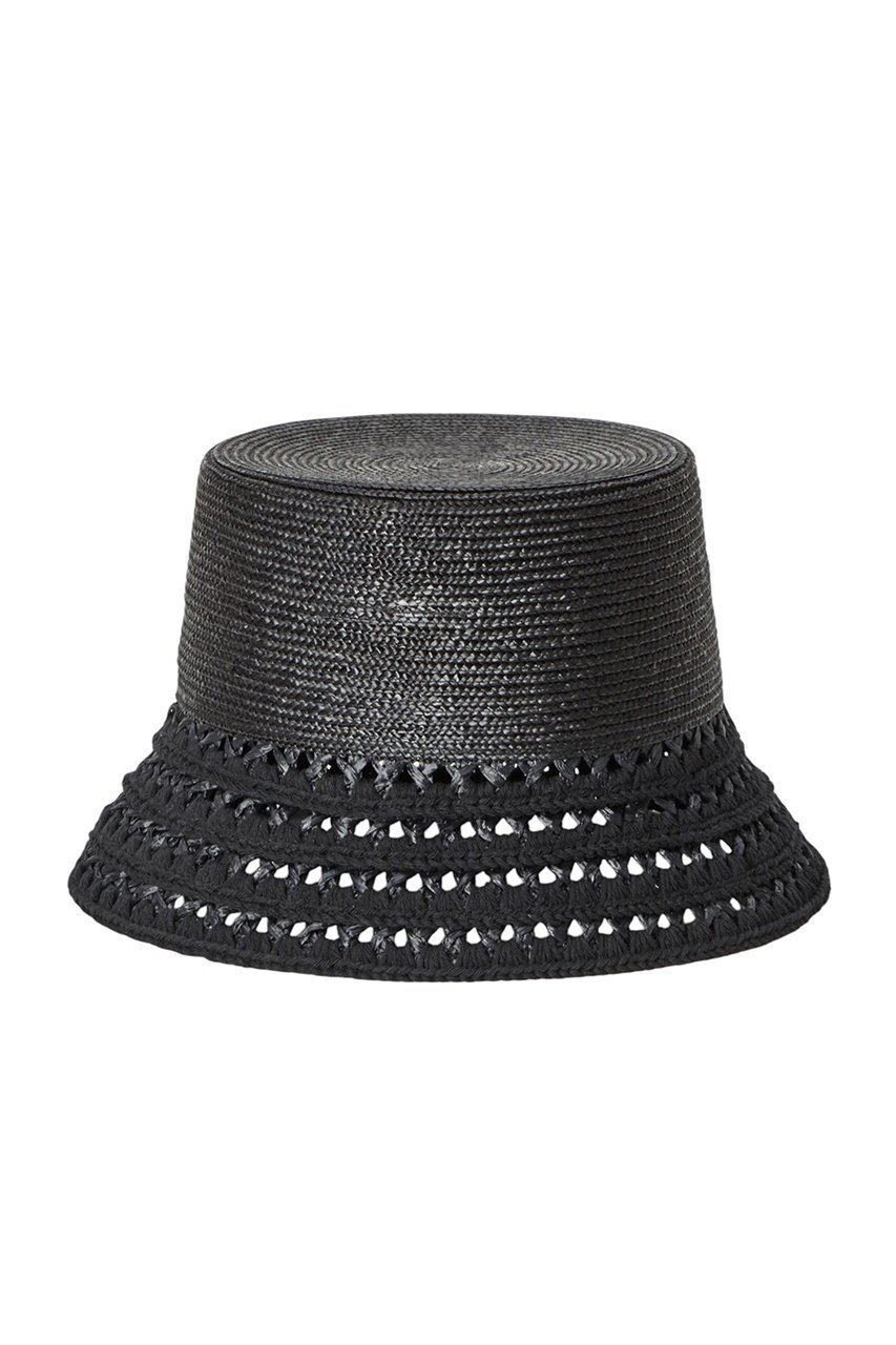 【アナイ/ANAYI】のバケットコンビハット インテリア・キッズ・メンズ・レディースファッション・服の通販 founy(ファニー) 　ファッション　Fashion　レディースファッション　Fashion for Women　キャップ&ハット　Hats & Caps　おすすめ　Recommended / Our Picks　シンプル　Simple, Minimal　フェミニン　Feminine, Girly　リラックス　Relax, Relaxed Fit　再入荷　Restock / Back in Stock　夏　Summer　帽子　Hat, Headwear　春　Spring　S/S・春夏　SS, Spring/Summer, Warm Season　透かし　Cut-Out, Lacework　ブラック|ID: prp329100004309790 ipo3291000000032815173