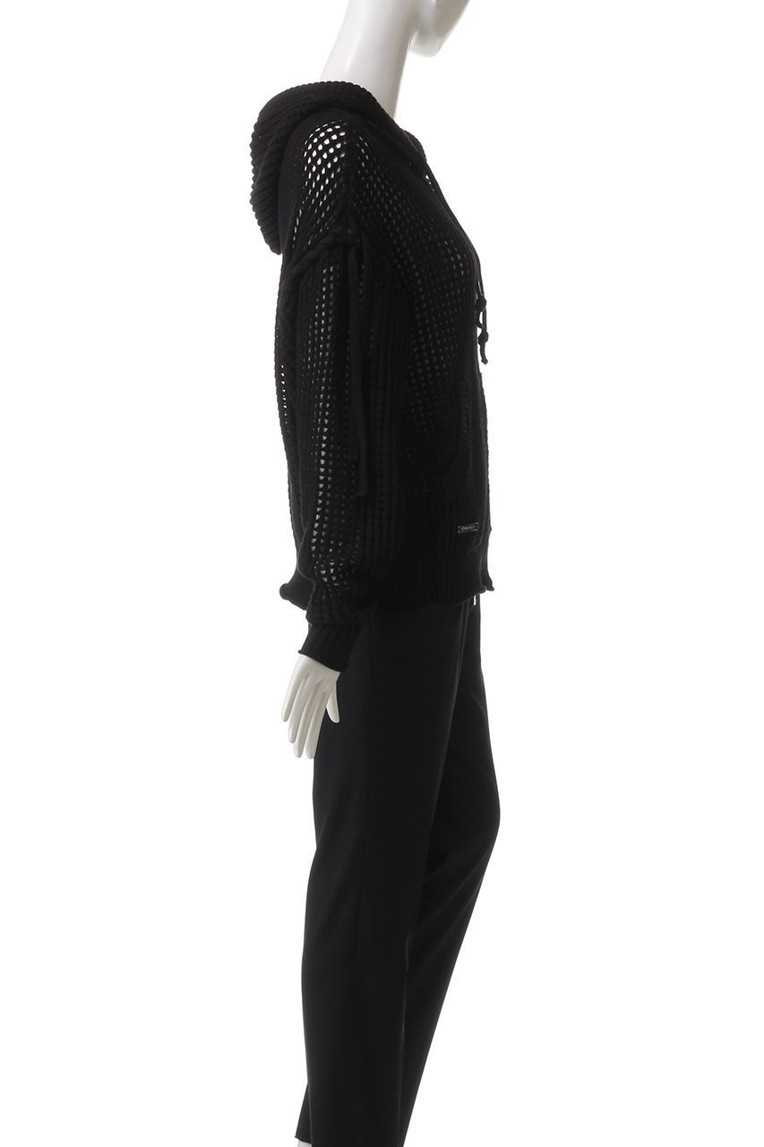 【プランク プロジェクト/PRANK PROJECT】のメッシュニットフーディ / Mesh Knit Hoodie 人気、トレンドファッション・服の通販 founy(ファニー) 　ファッション　Fashion　レディースファッション　WOMEN　トップス・カットソー　Tops/Tshirt　ニット　Knit Tops　パーカ　Sweats　パーカー　Hoodie　メッシュ　Mesh　レース　Race　other-3|ID: prp329100004311589 ipo3291000000031366231