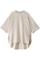 【ドメル/DOMELLE】のバック ラウンド ヘム ブラウス 人気、トレンドファッション・服の通販 founy(ファニー) ファッション Fashion レディースファッション Fashion for Women トップス・カットソー Cut & Sew Tops シャツ・ブラウス・オフィスカジュアル Elegant Blouses & Button-Ups バッグ Bags インナー Innerwear カッティング Cutting Detail ショート Short, Short Length シンプル Simple, Minimal ジャケット Jacket, Outerwear スリーブ Sleeve, Long Sleeve / Short Sleeve ドレープ Drape, Draping Fabric ラウンド Round, Round Neck 定番 Standard, Basic Item thumbnail アイボリー|ID: prp329100004311593 ipo3291000000032880353