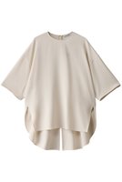 【ドメル/DOMELLE】のバック ラウンド ヘム ブラウス 人気、トレンドファッション・服の通販 founy(ファニー) ファッション Fashion レディースファッション Fashion for Women トップス・カットソー Cut & Sew Tops シャツ・ブラウス・オフィスカジュアル Elegant Blouses & Button-Ups バッグ Bags インナー Innerwear カッティング Cutting Detail ショート Short, Short Length シンプル Simple, Minimal ジャケット Jacket, Outerwear スリーブ Sleeve, Long Sleeve / Short Sleeve ドレープ Drape, Draping Fabric ラウンド Round, Round Neck 定番 Standard, Basic Item |ID:prp329100004311593