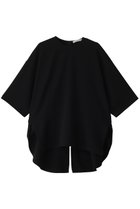 【ドメル/DOMELLE】のバック ラウンド ヘム ブラウス 人気、トレンドファッション・服の通販 founy(ファニー) ファッション Fashion レディースファッション Fashion for Women トップス・カットソー Cut & Sew Tops シャツ・ブラウス・オフィスカジュアル Elegant Blouses & Button-Ups バッグ Bags インナー Innerwear カッティング Cutting Detail ショート Short, Short Length シンプル Simple, Minimal ジャケット Jacket, Outerwear スリーブ Sleeve, Long Sleeve / Short Sleeve ドレープ Drape, Draping Fabric ラウンド Round, Round Neck 定番 Standard, Basic Item thumbnail ブラック|ID: prp329100004311593 ipo3291000000035474683