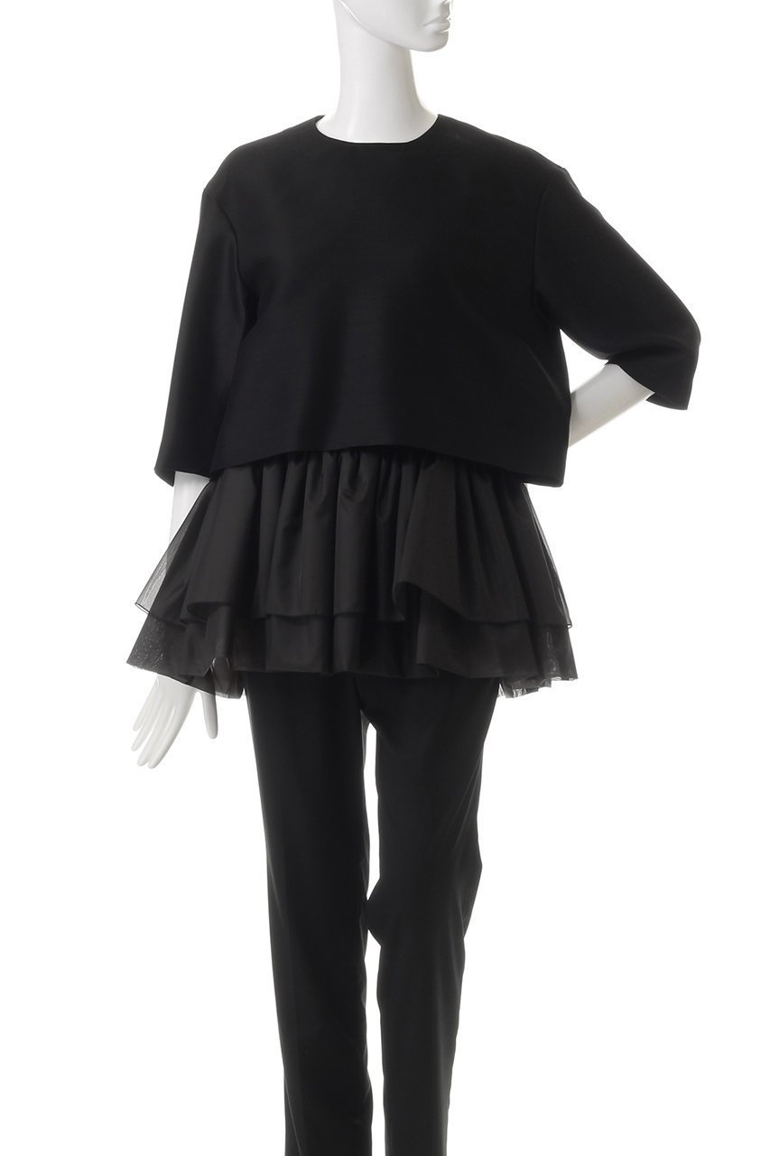【ドメル/DOMELLE】のライト フォーマル ブラウス 人気、トレンドファッション・服の通販 founy(ファニー) 　ファッション　Fashion　レディースファッション　WOMEN　トップス・カットソー　Tops/Tshirt　シャツ/ブラウス　Shirts/Blouses　オーガンジー　Organdy　キャミソール　Camisole　ギャザー　Gather　ショート　Short　シルク　Silk　スリーブ　Sleeve　セットアップ　Set Up　フォーマル　Formal　ミックス　Mix　A/W・秋冬　Aw・Autumn/Winter・Fw・Fall-Winter　other-2|ID: prp329100004311594 ipo3291000000031366270