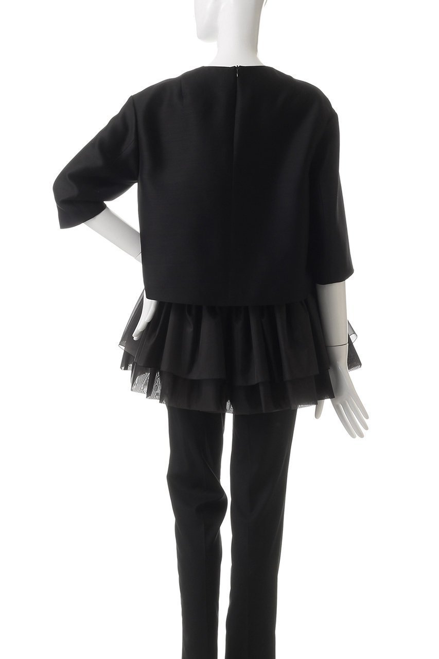 【ドメル/DOMELLE】のライト フォーマル ブラウス 人気、トレンドファッション・服の通販 founy(ファニー) 　ファッション　Fashion　レディースファッション　WOMEN　トップス・カットソー　Tops/Tshirt　シャツ/ブラウス　Shirts/Blouses　オーガンジー　Organdy　キャミソール　Camisole　ギャザー　Gather　ショート　Short　シルク　Silk　スリーブ　Sleeve　セットアップ　Set Up　フォーマル　Formal　ミックス　Mix　A/W・秋冬　Aw・Autumn/Winter・Fw・Fall-Winter　other-4|ID: prp329100004311594 ipo3291000000031366272