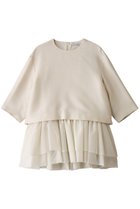 【ドメル/DOMELLE】のライト フォーマル ブラウス 人気、トレンドファッション・服の通販 founy(ファニー) ファッション Fashion レディースファッション Fashion for Women トップス・カットソー Cut & Sew Tops シャツ・ブラウス・オフィスカジュアル Elegant Blouses & Button-Ups オーガンジー Organza Fabric キャミソール Camisole, Spaghetti Strap Top ギャザー Gathered, Ruffled ショート Short, Short Length シルク Silk, 100% Silk スリーブ Sleeve, Long Sleeve / Short Sleeve セットアップ Set-Up, Coordinated Outfit フォーマル Formal, Dressy ミックス Mix, Mixed Style A/W・秋冬 Autumn/Winter thumbnail アイボリー|ID: prp329100004311594 ipo3291000000032880396