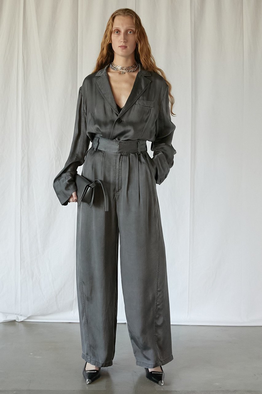 【プランク プロジェクト/PRANK PROJECT】のキュプラパンツ / Cupla Pants 人気、トレンドファッション・服の通販 founy(ファニー) 　ファッション　Fashion　レディースファッション　Fashion for Women　パンツ　Pants & Trousers　ヴィンテージ　Vintage Style　キュプラ　Cupro, Eco Fabric　ジャケット　Jacket, Outerwear　セットアップ　Set-Up, Coordinated Outfit　チュール　Tulip, Tulip Motif　テーパード　Tapered, Tapered Pants　ドレープ　Drape, Draping Fabric　ワイド　Wide, Wide Fit　other-7|ID: prp329100004311602 ipo3291000000032933312