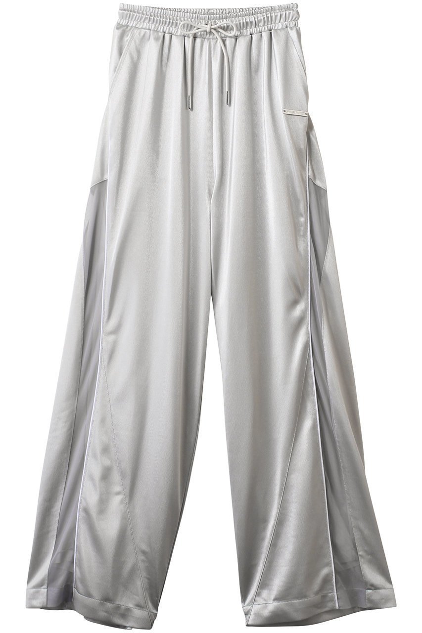 【プランク プロジェクト/PRANK PROJECT】のグロッシーボリュームジャージパンツ / Glossy Volume Jersey Pants インテリア・キッズ・メンズ・レディースファッション・服の通販 founy(ファニー) ファッション Fashion レディースファッション Fashion for Women パンツ Pants & Trousers シアー Sheer, See-Through トリミング Trimming, Decorative Edge パイピング Piping, Trim Design GRY(グレー)|ID: prp329100004311603 ipo3291000000035769983