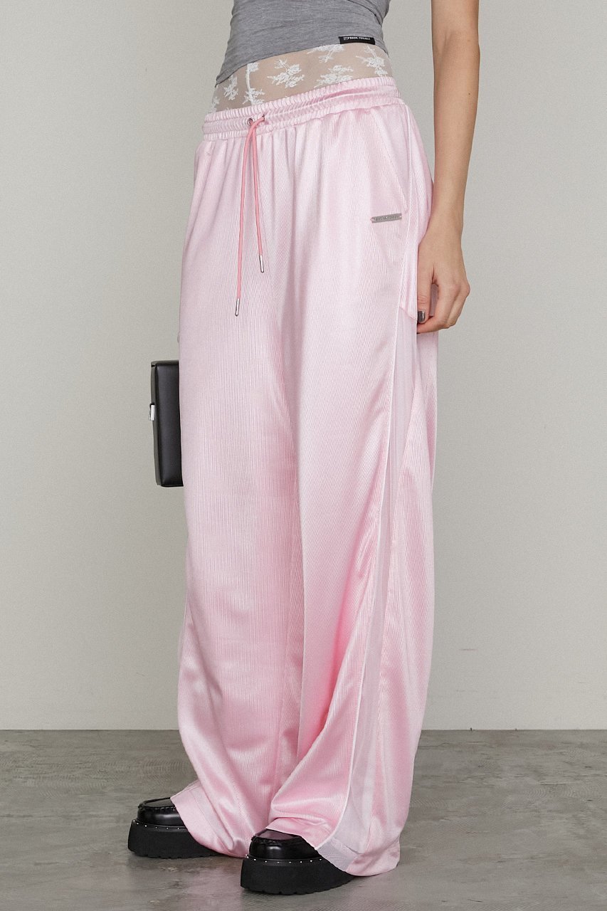 【プランク プロジェクト/PRANK PROJECT】のグロッシーボリュームジャージパンツ / Glossy Volume Jersey Pants 人気、トレンドファッション・服の通販 founy(ファニー) ファッション Fashion レディースファッション Fashion for Women パンツ Pants & Trousers シアー Sheer, See-Through トリミング Trimming, Decorative Edge パイピング Piping, Trim Design other-7|ID: prp329100004311603 ipo3291000000035769993